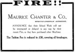 Maurice Chanter. Training-Brighton-1912